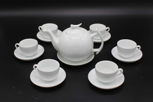 Ấm chén Bát Tràng in logo làm quà tặng M55